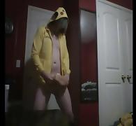Hot emo boy in cosplay pikachu fucking the sex flesh ass