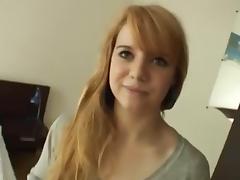 Hot Busty Redhead Test for porno