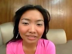 Cute Asian girl make veteran pornstar cum 2x
