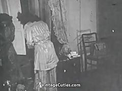 Vintage Teen, 1950, Amateur, Antique, Bed, Blue Films