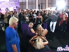 Ashley Fires and Bree Olson have great sex in public