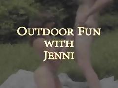 Outdoor Pleasure Time With Jenni