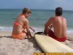 Beach Sex, Amateur, Beach, Beach Sex, Bikini, Couple