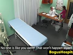 Real spycam amateur licked out by her doctor