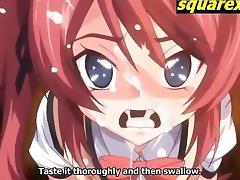 Saki hardcore sado-maso anime fucking