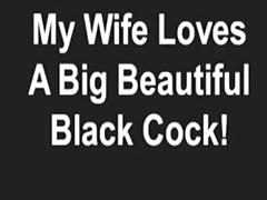 My pretty wife can't live without a pretty dark dick