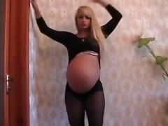 Pregnant, Amateur, Big Tits, Blonde, Boobs, Dance
