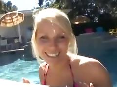 Pool, 3some, Anal, Ass, Assfucking, Babe