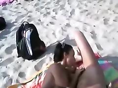 Beach Sex, Beach, Beach Sex, Blowjob, Indian Big Tits, Nudist
