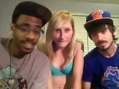 Interracial, Blowjob, Indian Big Tits, Interracial, Webcam