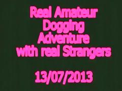 Real amateur dogging adventure with real strangers. my wife loves stranger's jizz !!!