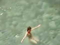 Muff Diving, Beach, Cunt, Horny, Indian Big Tits, Lady