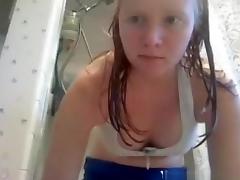 Shower, Bath, Bathing, Bathroom, Cunt, Indian Big Tits