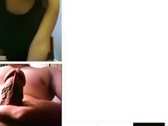 Omegle cybersex. i want that dick in my pussy. fuck me like the trash girl that i am !!!