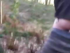 Jungle, Bend Over, Blowjob, Doggystyle, Forest, German Teen