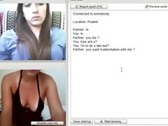18yo polish lesbian girl has cybersex with a 21yo on chat roulette