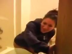 Bathroom, Anal Creampie, Angry, Ass, Ass Licking, Bath