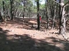 Forest, Banging, Forest, Fucking, Gangbang, German Teen