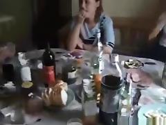Russian college students have a groupsex party