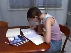 Girl Can't Study Without BF Banging Her