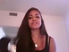 ORIGINAL: 18 YO Skype Latina nervous at first