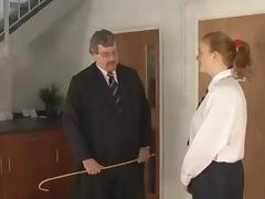 Caning, BDSM, British, Caning, Coed, College
