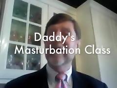 DAD'S MASTURBATION CLASS