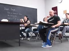 Classroom, Anal, Assfucking, Banging, Blowbang, Blowjob