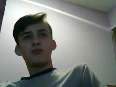Spanish cute boy cums on cam