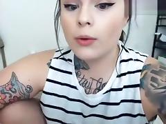 Brunette, Brunette, Indian Big Tits, Tattoo, Webcam