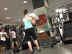 Gym  ass in leggins