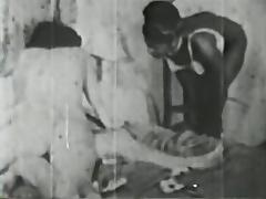 Vintage Hairy Pussy, 1930, Antique, Black, Black Lesbian, Blue Films