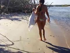 Brazil, Beach, Bikini, Brazil, Couple, Indian Big Tits