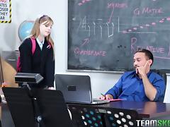 Classroom, Barely Legal, Blowjob, Classroom, College, Couple