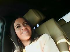 Mom and Girl, Barely Legal, Big Cock, Blowjob, Car, Feet