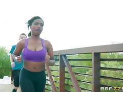 Sport, Bend Over, Big Tits, Boobs, Couple, Doggystyle