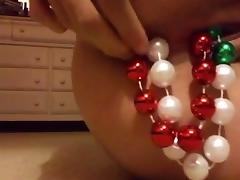 double christmas beads