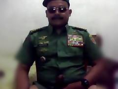 Hot moustache army officer daddy in uniform part 5