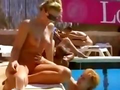 Pool, Group, Indian Big Tits, MILF, Orgy, Outdoor