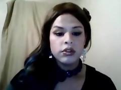 Sexy trans in webcam