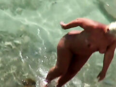Nude Milfs Beach Voyeur HD Spycam Video
