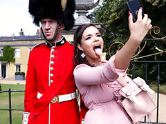 Sofia Lee & Danny D in Stroking The Guards Post - BRAZZERS