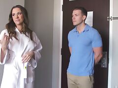 Chanel Preston comes to get a massage and gets fucked hard