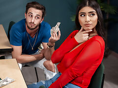 Violet Myers & Lucas Frost in Violets Backpack Hack - BRAZZERS