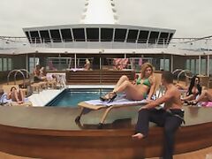 Yacht, Bikini, Boat, Indian Big Tits, Outdoor, Pool