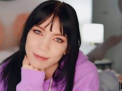 Hardcore fucking in the bedroom with provocative Leda Bear