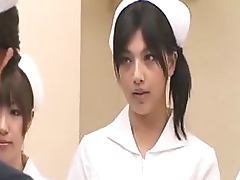 Gorgeous Japanese Nurse Sure Knows How To Handle Their Patients' Cocks