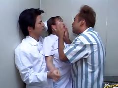 Clinic, 3some, Amateur, Asian, Clinic, Hospital