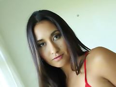 Jeannie Santiago is a lovely Latina honey with some hot shapes