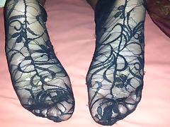 Toes, Amateur, Indian Big Tits, Leggings, Nylon, Stockings